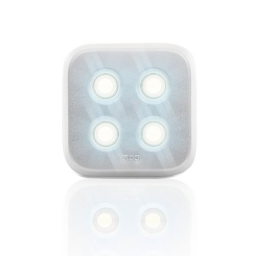 Knog, Luce Bicicletta Bianca LED Standard, Argento...