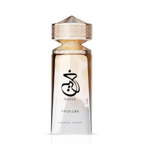 ZQLLCF Khair Felicity Perfume - 3.4 fl oz | Sparkling Joyful Unisex Perfume with Champagne Cassis Rose Vanilla