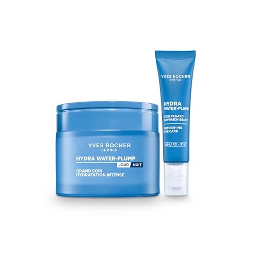 Crema facial y contorno Yves Rocher con ácido hialurónico y edulis pack hidratación profunda