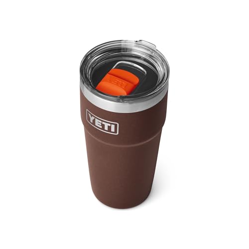 Image of YETI Rambler 20 oz Stackable Tumbler, Stainless Steel, Vacuum Insulated with MagSlider Lid