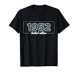 T-Shirt 73. Geburtstag Herren Damen 73 Jahre Deko