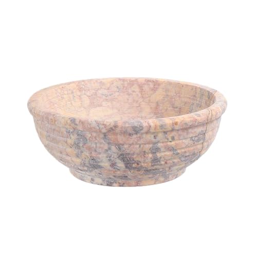 NKlaus Ciotola per incenso in pietra ollare, Ø 10 cm, resistente al calore per resine, incenso e incenso, ideale per rituali spirituali 16708