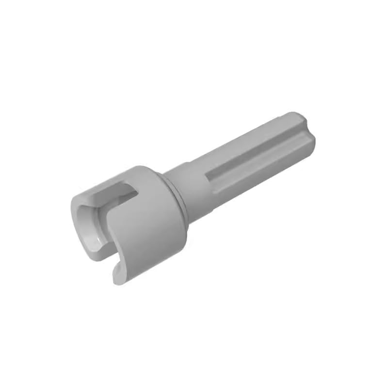 GDS-1146 Technic Steering/CV Joint Axle 50PCS Compatible with Lego Toy 92906 4610374 DIY Parts and MOC Components for Major Brick Brands Color:Light Bluish Gray — image 1