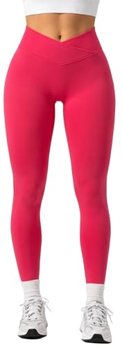 SMILODOX Leggings Damen Silvia Scrunch, High Waist Sporthose Blickdicht Leggins...