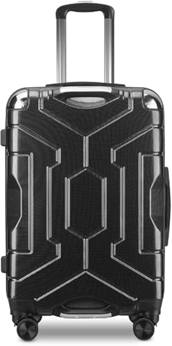 Travel Suitcase 3-Piece Luggage Set, Large Capacity ABS+PC Hard Shell, Carry-On & Checked Luggage with TSA Lock, 360° Swivel Wheels, 20+24+28in2