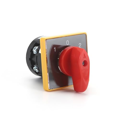 Interruptor de cambio rotativo HZ5B-10/D101.1 con selector de 3 vías de 1 polo y 10A 4