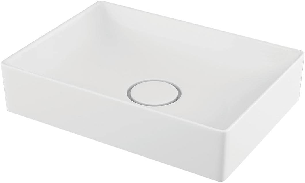 6050 Vision Bathroom Sink, White
