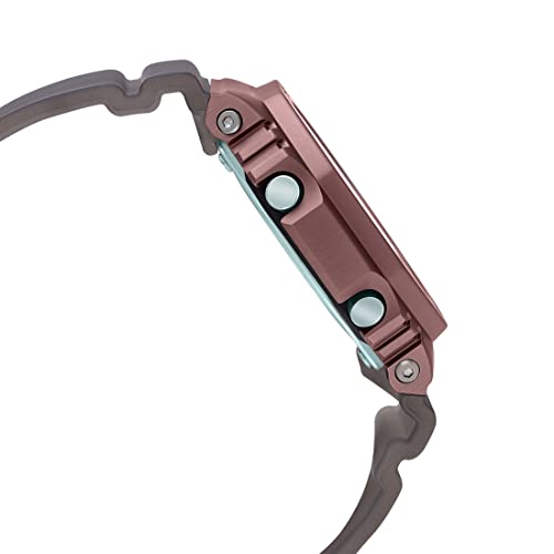 Casio G-Shock GM-2100MF-5ADR Brown IP Gray Analog-Digital Dial Translucent Resin Strap Men's Watch Shock and 200M Water Resistant G1214 - Image 3