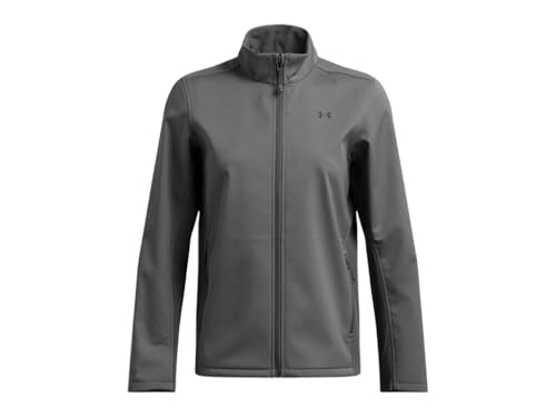 Under Armour Womens ColdGear Infrared Shield 2.0 Soft Shell, (025) Castlerock / / Black, Large3