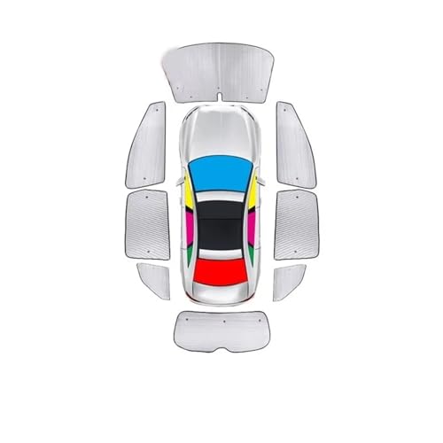 Accessoires de Pare-Soleil de Voiture Xpeng G9 Rideau Isolant Thermique