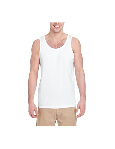 Gildan Adult Tank Top Heavy-Cotton G5200 White