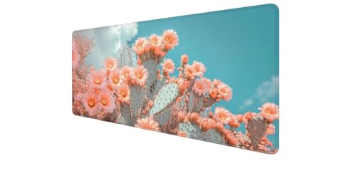 Tapis de souris XXL imperméable avec bords cousus haute précision
