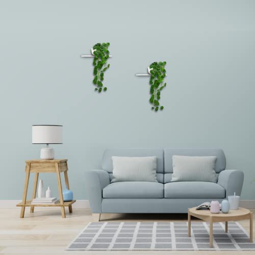 fancymart Artificial Vine Plant Falling with Pot: Pack of 2 (Natural Touch & Feel) - Home Décor and Office Decor with Small Size Pot - Small Faux Plants for Home Decor - Size 45 X 17 X 7 CM