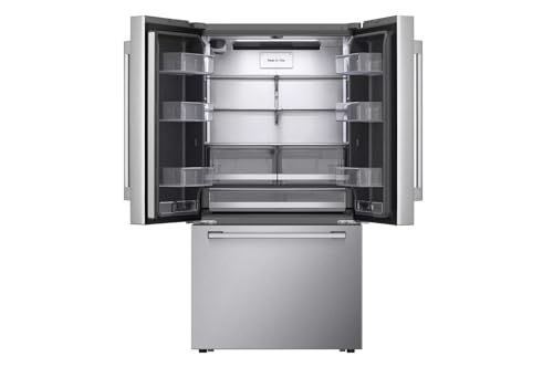 Smart Counter-Depth MAX French Door Refrigerator with Internal Water Dispenser - LG Stainless Steel on Fridge.com