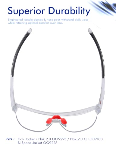 Image of SAUCER Replacement Nose Pieces Pads for Oakley Corridor OO9248 | OO9248A Sunglasses
