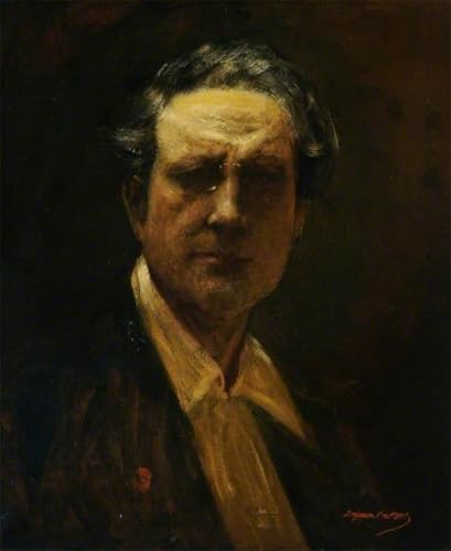 Peinture sur toile portrait de l'artiste nordique pour l'ambiance cocooning de la chambre