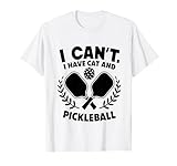Photo Gallery i cant i have gatto e pickleball divertente amante dei gatti maglietta Photo Gallery i cant i have gatto e pickleball divertente amante dei gatti maglietta
