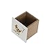 PIONEER-EFFORT Wooden Christmas Advent Calendar House with Blinds Style LEDs Reindeer Forest Xmas Gifts for Adults