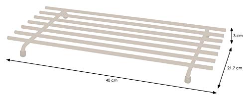 simplywire – Trivet – Heat Resistant – Kitchen Worktop Protector – Large - Chrome