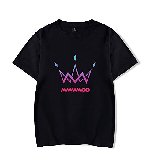 Photo de MAMAMOO T-Shirt Groupe Coréen à Manches Courtes Impression Solar Moon Byul Whee in HWA Sa Tshirt pour Hommes et Femmes