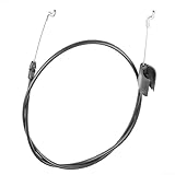Remplacement facile et pratique : doté d'un design convivial, ce câble de commande est remplacé, ce qui vous permet d'économiser du temps et des efforts pour entretenir votre tondeuse.