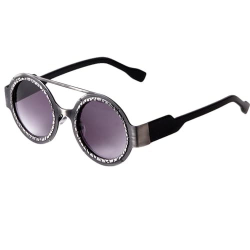 Lunettes de soleil vintage monture ronde pour éviter l'éblouissement avec style
