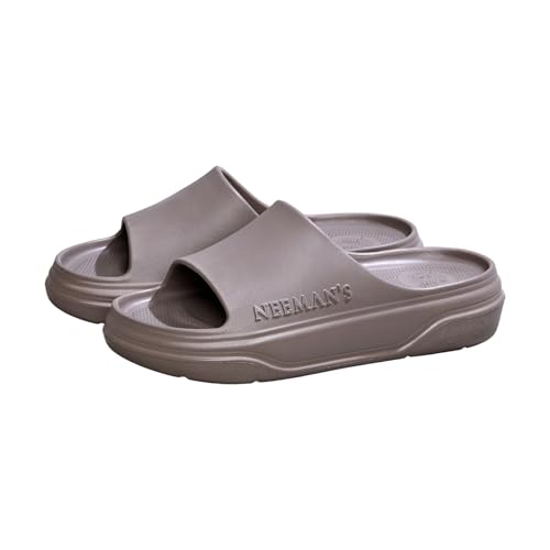 Image of Neeman's Cushers Slides for Men | CushyVerse Cushioned Waterproof Chappal | Arch Support Flip Flops & Sliders | Bounce Back Soft Cushioning Slipper for Daily Use