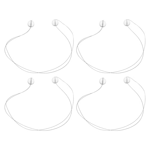 Be In Your Mind Lot de 4 Emblèmes de Voiture pour Enlever Les Logos Les Panneaux Les Fils Les Accessoires pour Voiture Moto Camion Fourgonnette Blanc 30 Cm