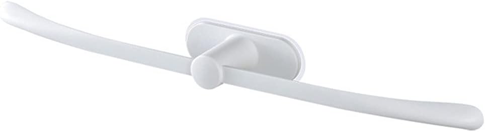 Towel Rack 2 Pcremoveable Bathroom Shelf Hooks Hanger Kitchen Racks Wall Suction Cup Towel Storage Suction Cup Bath (Color : Gray) (White)