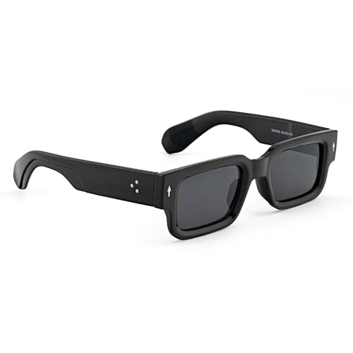 Image of Stood Bold Sunglasses |Chunky Square | Full Rim | UV Protected | Shiny | Medium | Men & Women | SG-STD0014