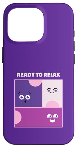 Ready To Relax (チルステートメント&面白いグラフィック) スマホケース iPhone 16 Pro 用