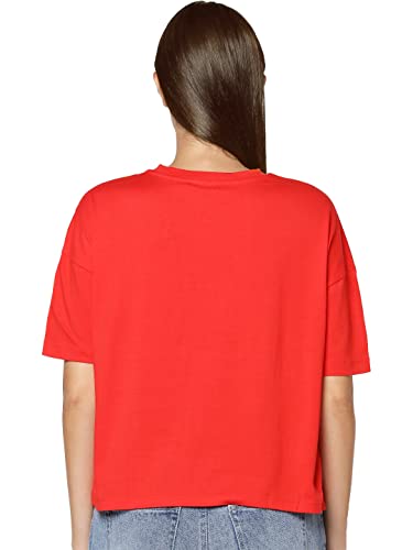 Image of ONLY Women's Solid Loose Fit T-Shirt