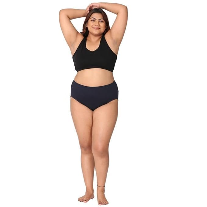 Image of Women's Premium Seamless Hipster Underwear Ice Silk Panty No Show Thong Panties Cotton Invisibles Briefs Soft Stretch Bikini Underwears Women Combo and Girls