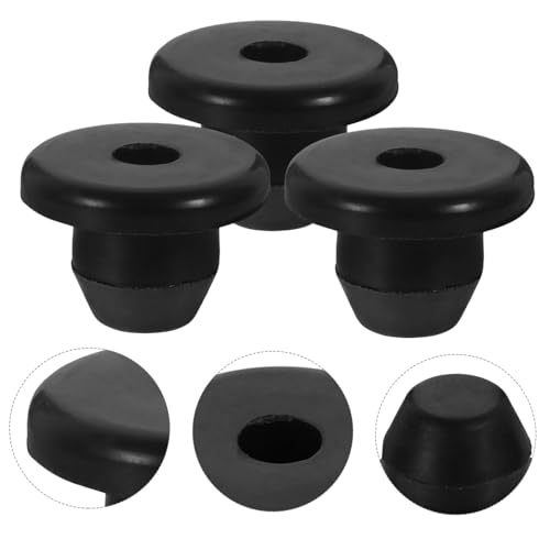 Image of Garneck 5Pcs Rubber Oil Filler Plugs for Bottle and Floor Jacks 85mm Horizontal Plugs Bung Hydraulic Filler Bung for Oil Reservoir Black Rubber Seal Accessories