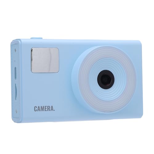 Fotocamera Digitale 4K Vintage CCD Compatta da 48 MP con Schermo da 2.4 Pollici Zoom 16X Anti-vibrazione Luce di Riempimento per Principianti