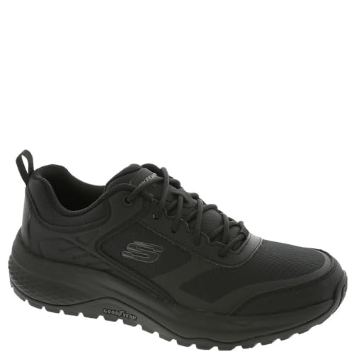 Skechers Men's Work Street Treader SR Food Service Shoe, BLK, 14