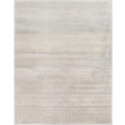 Livabliss Hana Modern Moroccan Area Rug,7'10" x 10'3",Silver Grey