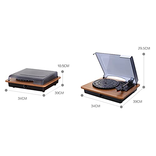 Tourne-Disque Vinyle Tourne-Disque Bluetooth Tourne-disques Vintage à 3 Vitesses avec Haut-parleurs stéréo Phonographe… - Les Beatles, Paul McCartney, John Lennon, RIngo Starr, George Harrison Tourne-Disque Vinyle Tourne-Disque Bluetooth Tourne-disques Vintage à 3 Vitesses avec Haut-parleurs stéréo Phonographe… – Image 5