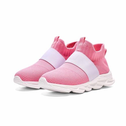 Chaussure enfant garçon : baskets de course bleues confortables pour le sport et l'école