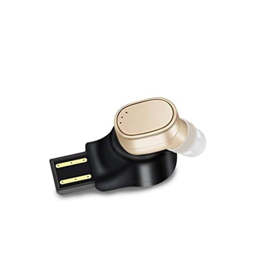 Mini Bluetooth Earphone, X12 Invisible Wireless Headphone in-Ear Earbud with Microphone, 6 Hours Playing Time Car Headset Magnetic Earpiece USB Charger for iPhone Samsung Smartphone (Nude)