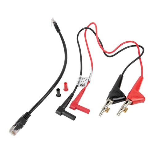 Image of Klein Tools VDV999-920 Replacement Cables for Klein Tools Digital Tone Generator Cat. No. VDV500-163, Leads with Alligator Clips and RJ45, RJ11, RJ12 Ethernet Cable