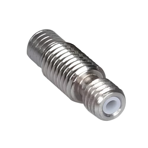 Image of Robocraze V6 Bowden Heat Break Throat for 3.0mm Filament | Titanium Hotend Thermal Barrier Without PTFE Tube | Compatible with E3D V6, Prusa, Reprap (Pack of 4)