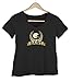 Produktbild Saint American Football Any Given Sunday New Orleans Super Bowl T-Shirt Frauen Curves V-Neck Weites Damenshirt, Farbe:Schwarz (Black JHK603), Größe:XL (50/52)