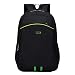 Produktbild Fenical Laptop-Rucksack Anti-Diebstahl-Slim mit USB-Ladeanschluss Schulter College School Computer-Tasche für Travel Business 18 Zoll (schwarz und grün)