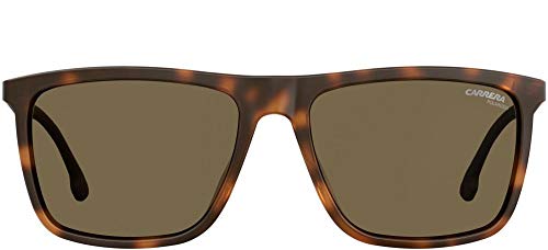 Carrera Casual Polarized Rectangular Sunglasses, hvn, 572