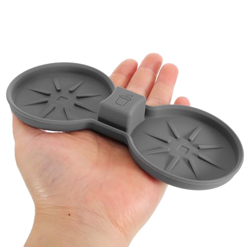 Silicona para portavasos de auto insertable antideslizante miniatura 2