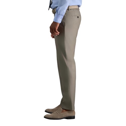 Haggar Men's Jmh Premium Stretch Slim Fit Flat Front Dress Pant2