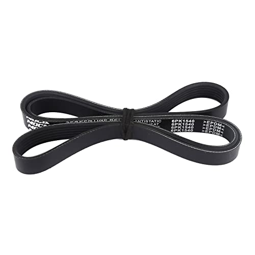 Image of MOCA 6PK1540 Serpentine Belt W /O AC Fits 98-00 for Chevrolet Prizm 1.8L, 01-05 for BMW 530i 3.0L., 01-06 for BMW 330Ci 3.0L, 98-08 for Toyota Corolla 1.8L, 00-05 for Toyota Celica 1.8L