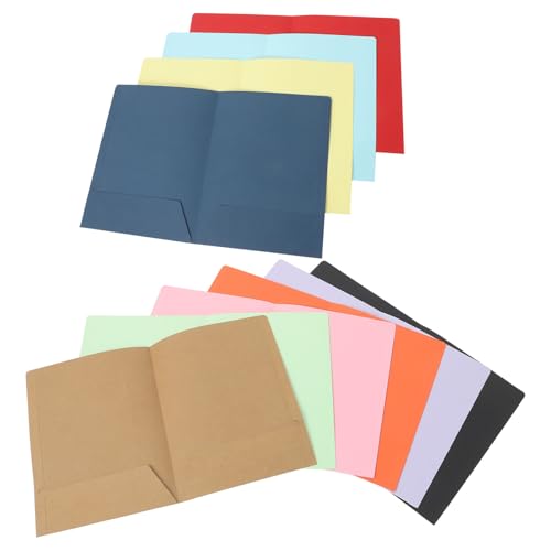Séparateurs avec Poches A4 en Pochettes Papier pour Protéger vos Documents de Réunion