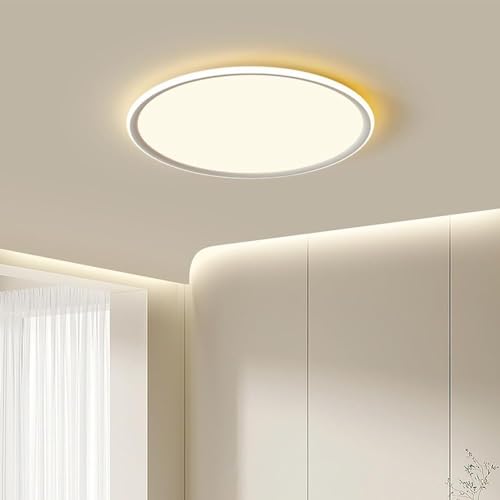 Plafonnier encastré à intensité variable, éclairage LED de cuisine rond - 3